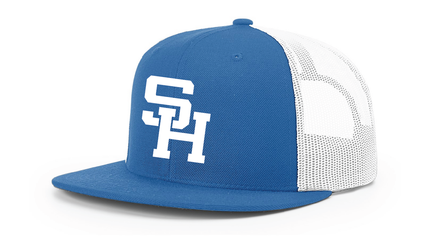 Spring Hill Royal/White Flat Bill