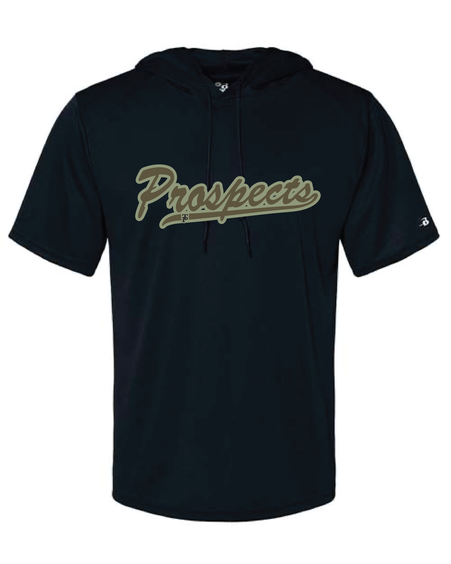 Prospects DriFit Short Sleeve Hooded Tee