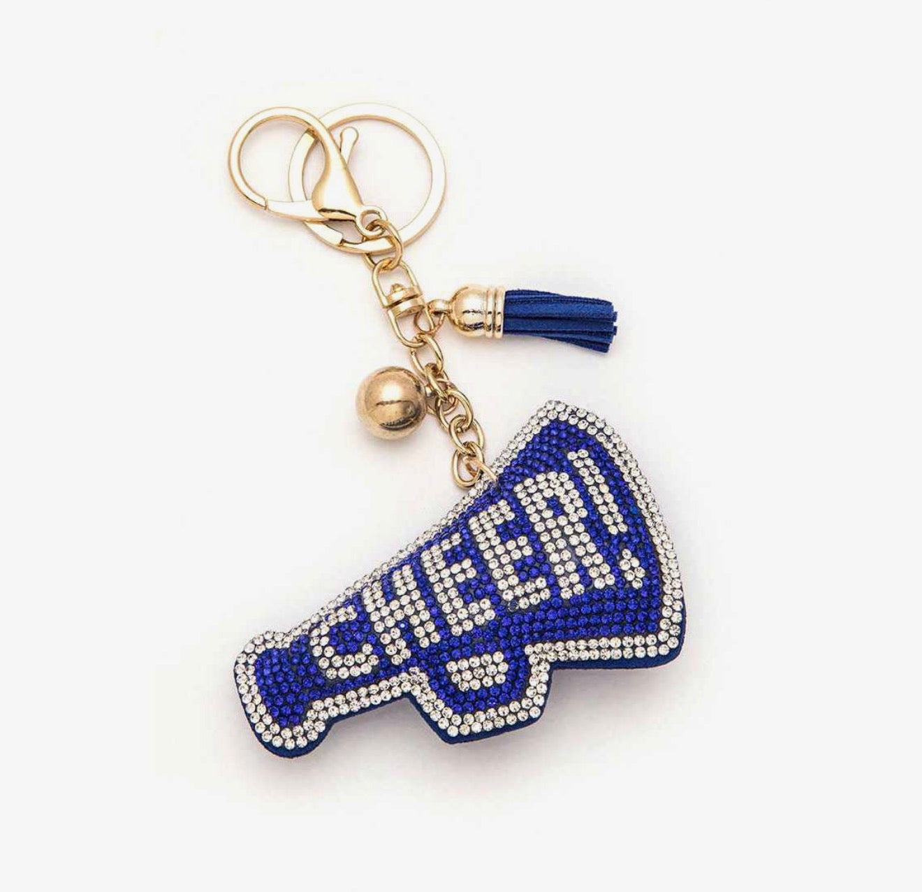 Cheer Megaphone Keychain