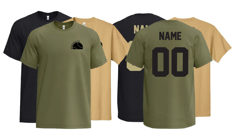 Prospects Custom Baseball Left Chest Sublimated Performance Tee