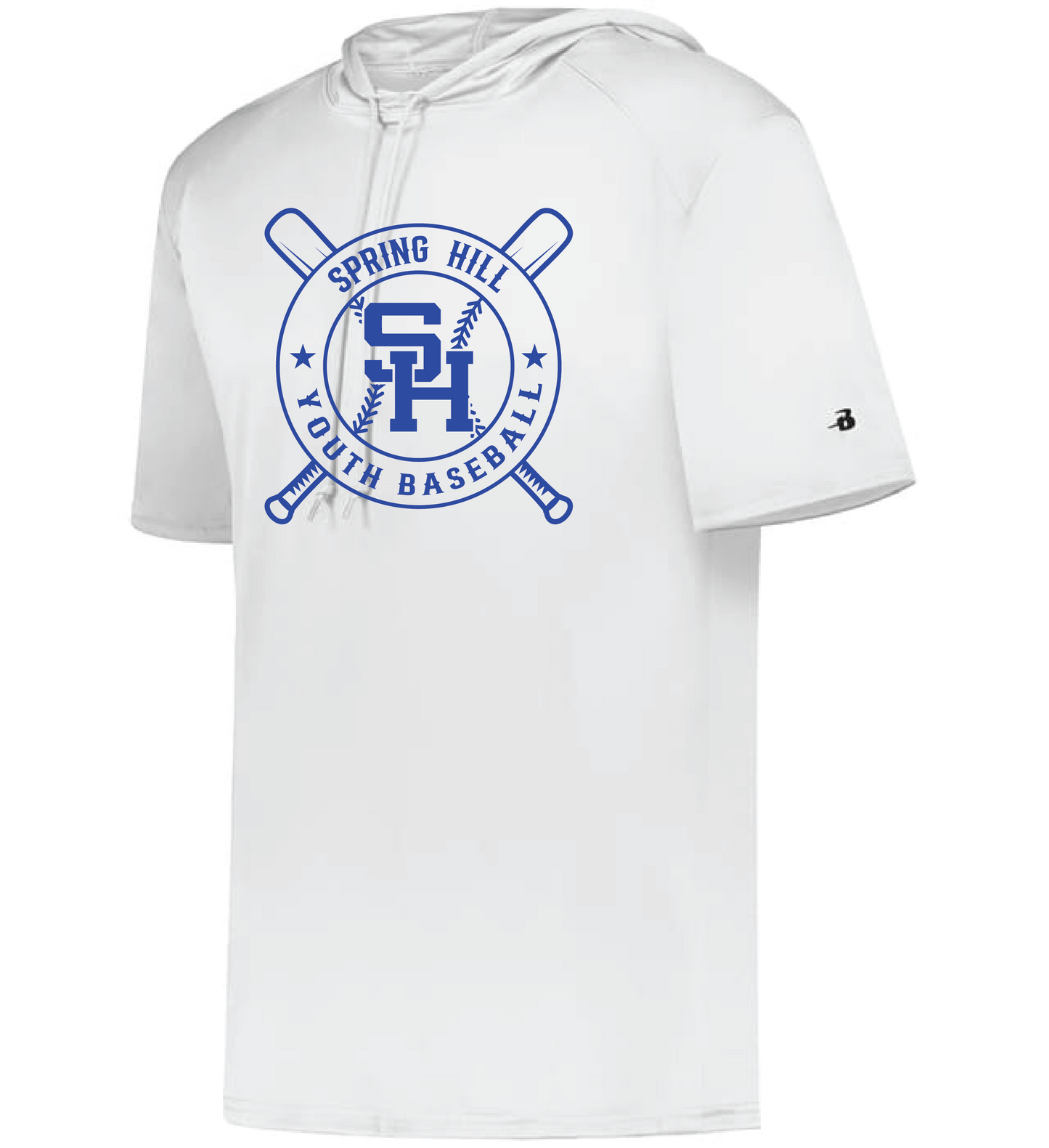 Spring Hill Baseball SS Drifit Hoodie