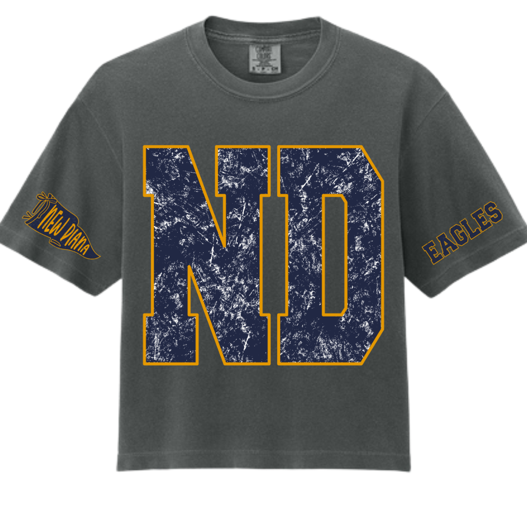 Vintage School CROP shirts