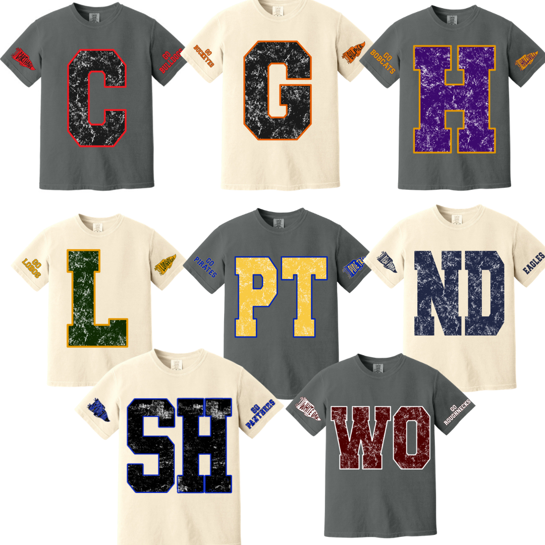 Vintage School CROP shirts