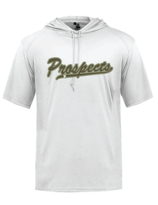 Prospects DriFit Short Sleeve Hooded Tee