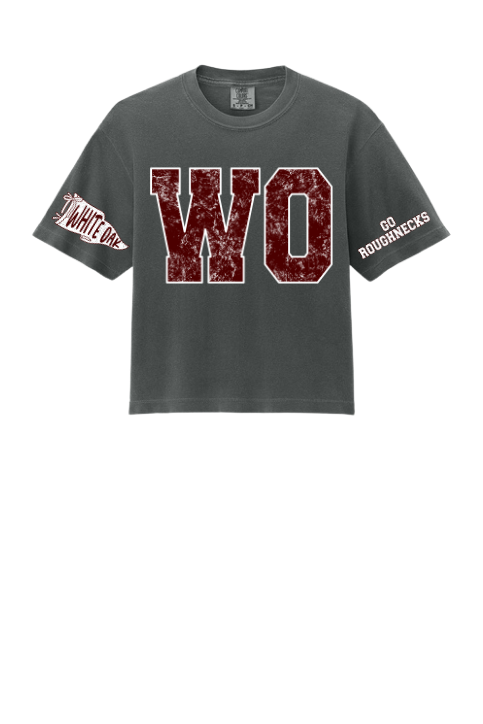 Vintage School CROP shirts