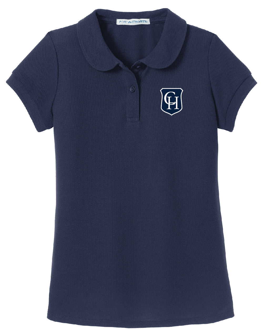 Girl's Peter Pan Collar Polo