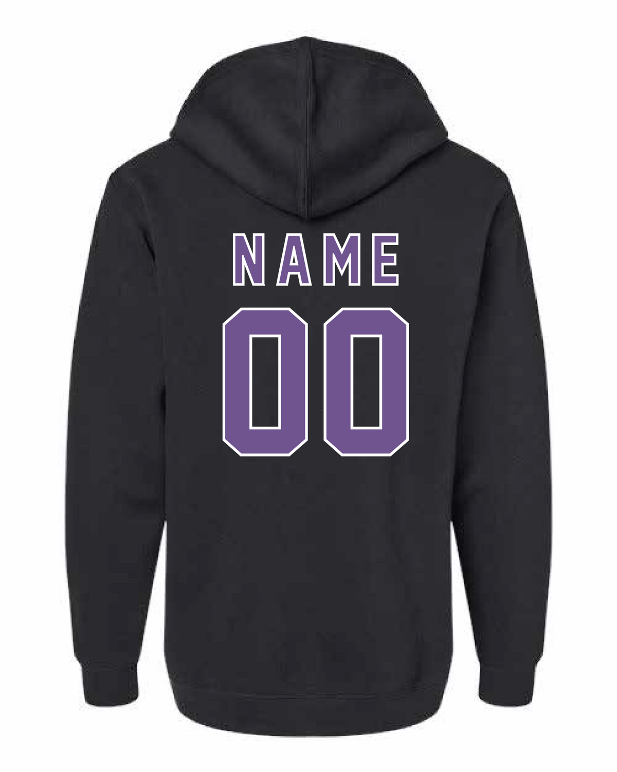 Bobcat Hoodie with Custom Name and Number