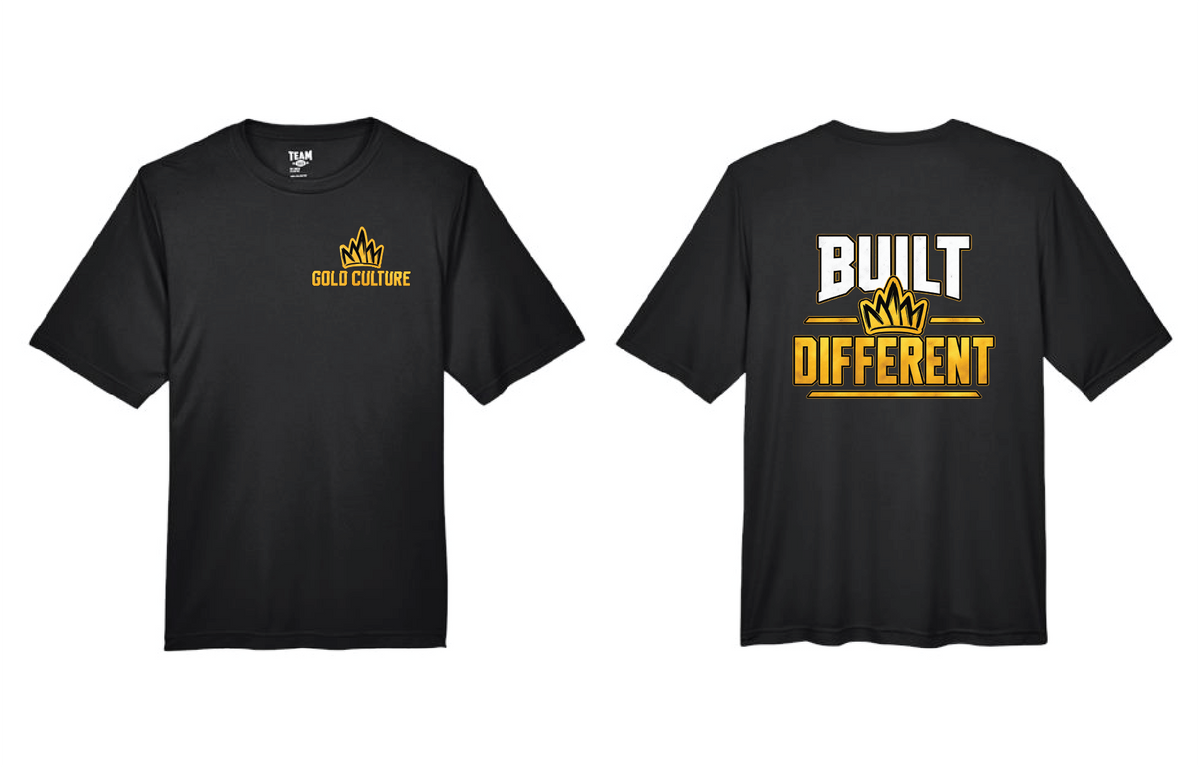 Culture Performance Shirt-- Built different front and back
