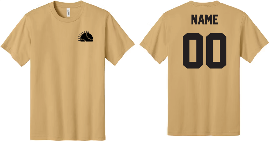 Prospects Custom Baseball Left Chest Sublimated Performance Tee