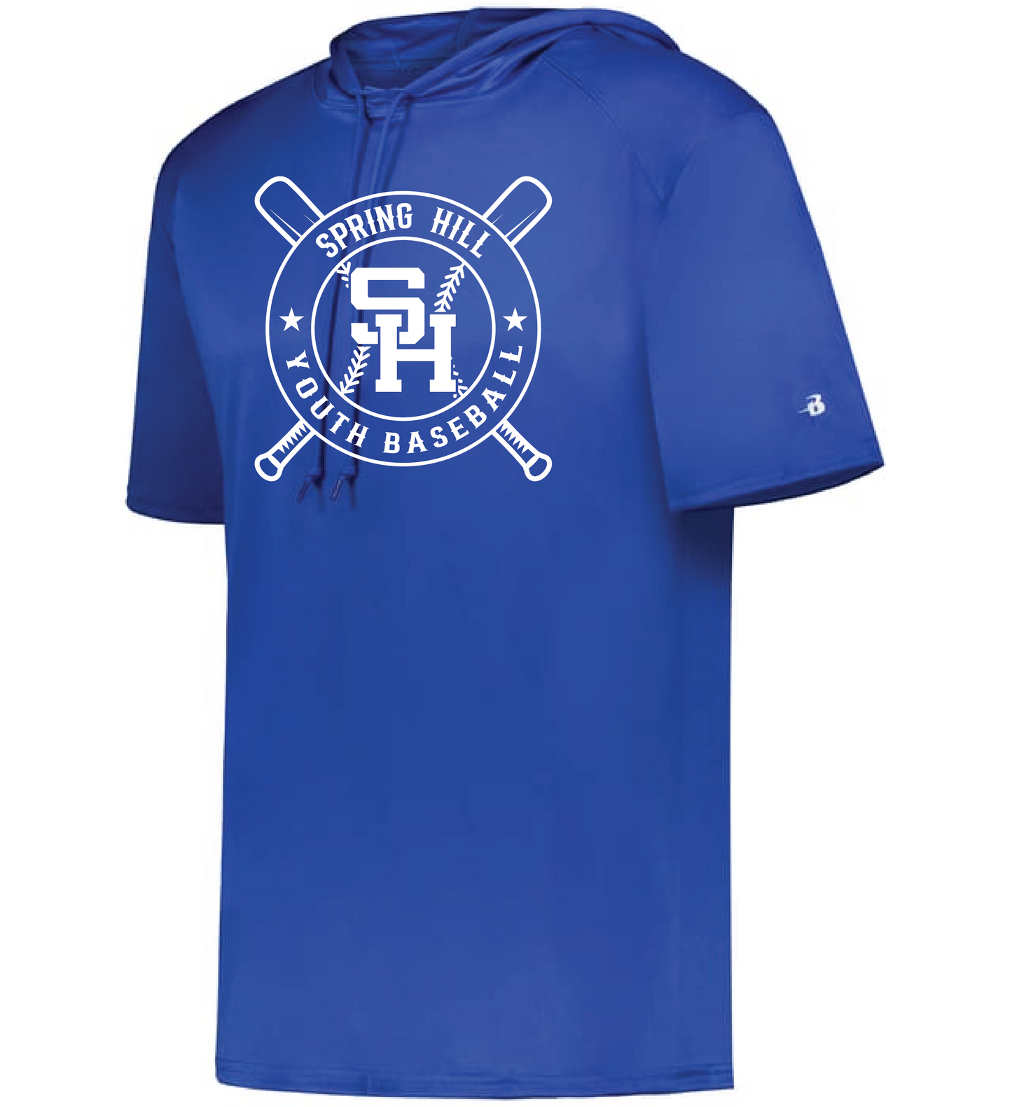 Spring Hill Baseball SS Drifit Hoodie