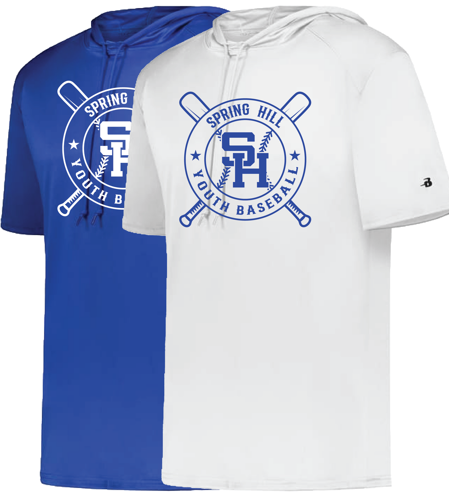 Spring Hill Baseball SS Drifit Hoodie