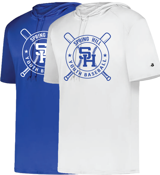 Spring Hill Baseball SS Drifit Hoodie