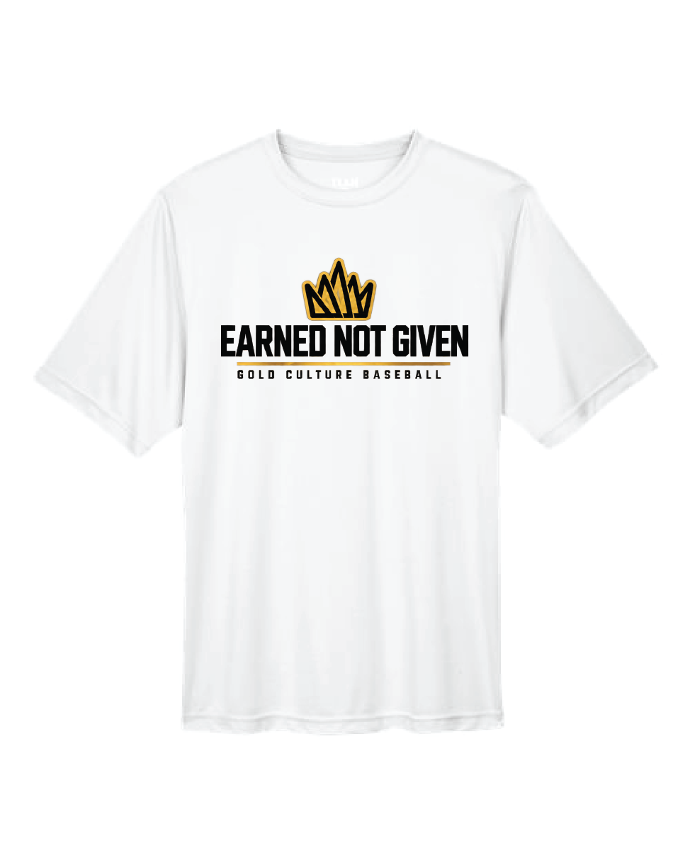 Culture Performance Shirt-- Earned Not Given
