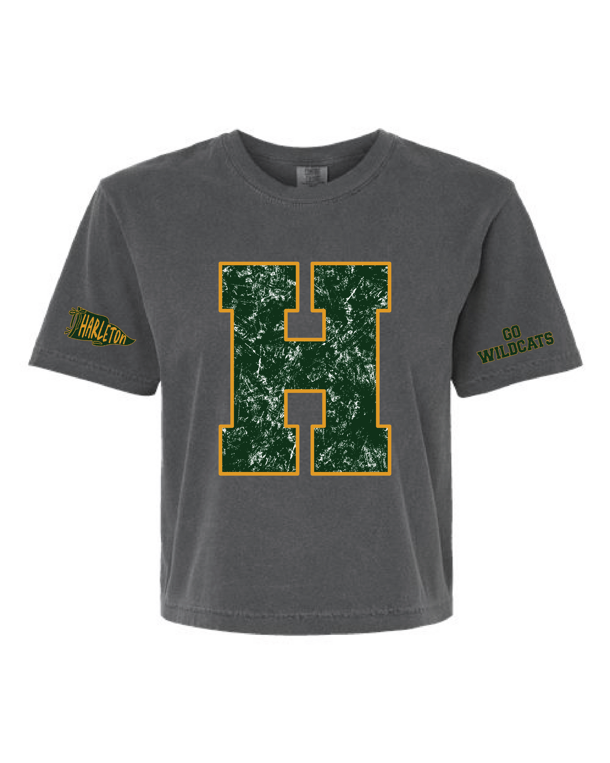 Vintage School CROP shirts