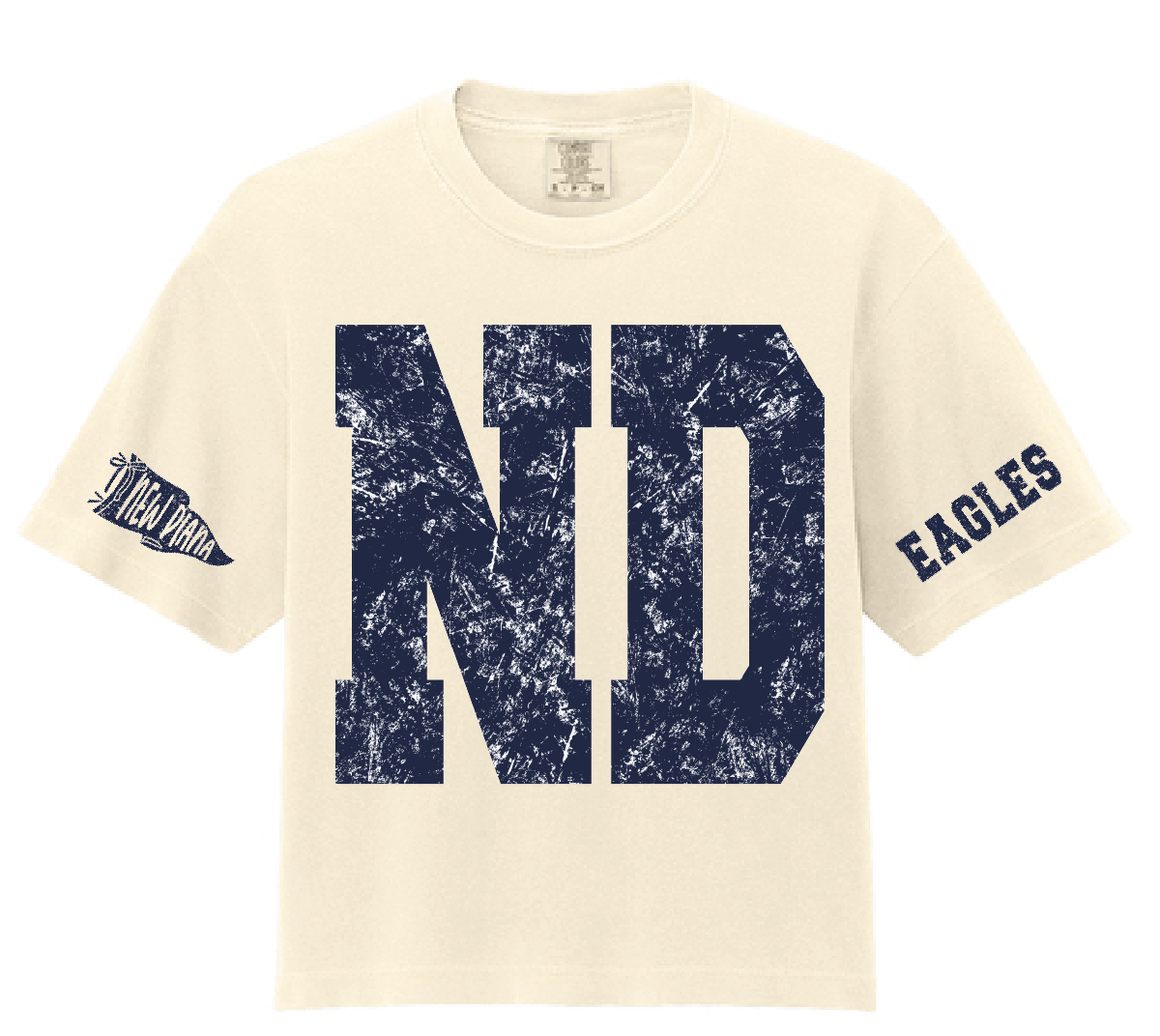 Vintage School CROP shirts