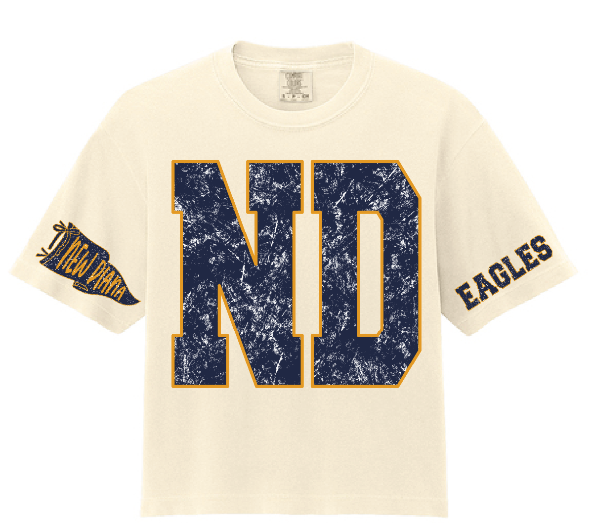 Vintage School CROP shirts