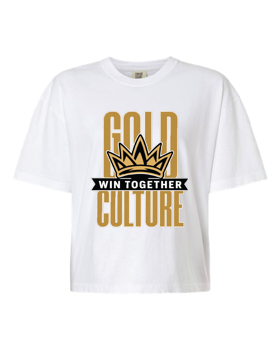Women Culture Comfort Colors Boxy Tee -- Win Together Shirt