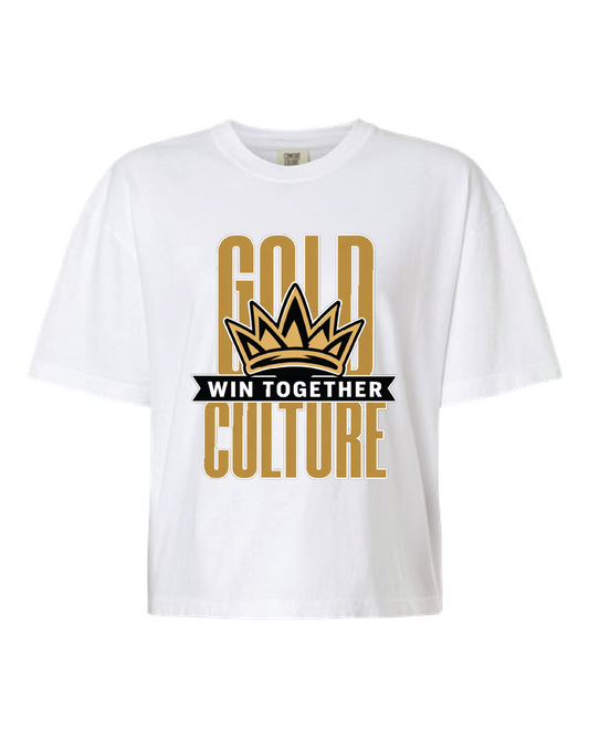 Women Culture Comfort Colors Boxy Tee -- Win Together Shirt